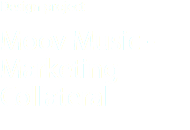 Design project Moov Music - Marketing Collateral